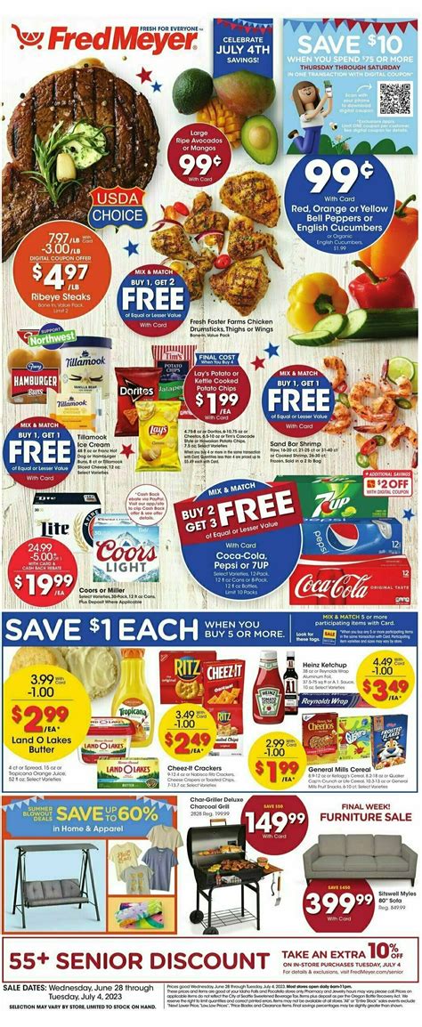 Fred Meyer Weekly Ad & Specials from June 28
