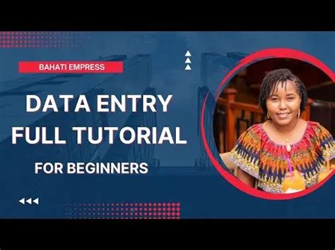 Image result for Data Entry Tutorial Learn More