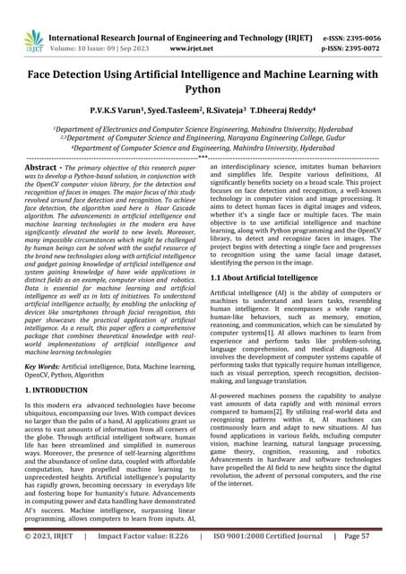 Face Detection Using Machine Learning 的图像结果