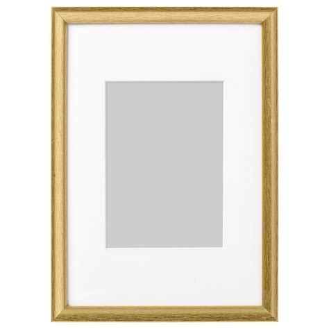 SILVERHÖJDEN frame, gold-colour, 21x30 cm (8 ¼x11 ¾") - IKEA