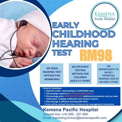Early Childhood Hearing Test – Kemena Pacific Hospital
