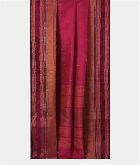 Buy Purple Silk Cotton Saree T451282
