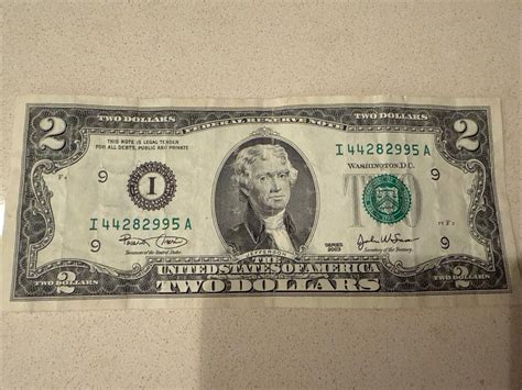 $2 Two Dollar Bill - 2003 Series A - Circulated | eBay