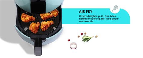 SOLARA Large Digital Air Fryer for Home Kitchen with 6 Pre set modes ...