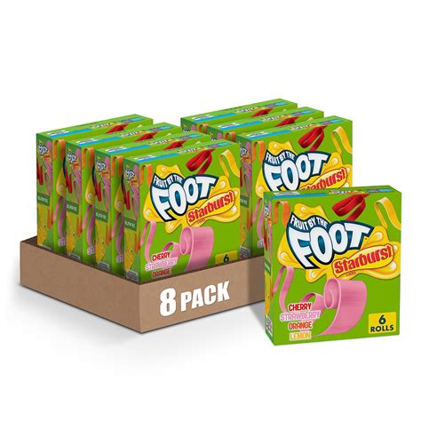 Buy Fruit by the Foot Fruit Flavored Snacks, Starburst, Variety Pack, 6 ...
