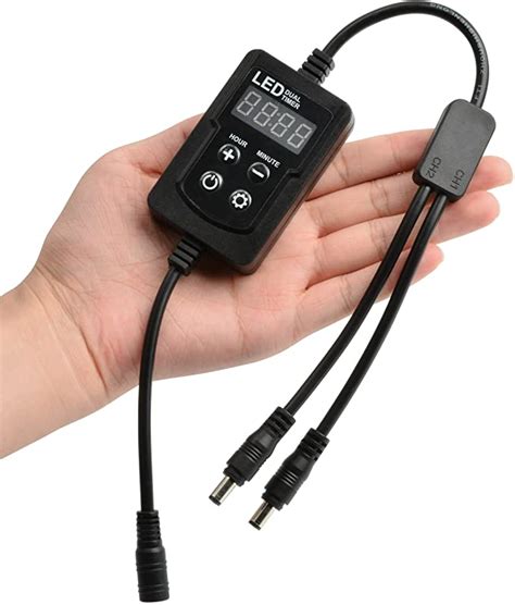 Image result for Nicrew Single Channel LED Light Timer Pro