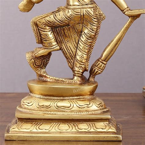 Buy Brass Lord Varaha with Lakshmi Bhumi Devi – 8.5" - Budhshiv.com