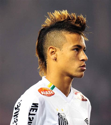 Mesmerizing Neymar Mohawk Cool Look Male Men Hairstyle Neymar Mohawk ...