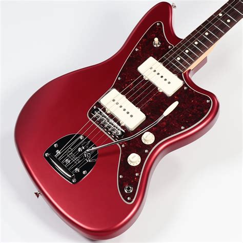 Fender FSR Collection Hybrid II Jazzmaster Satin Candy Apple Red with ...
