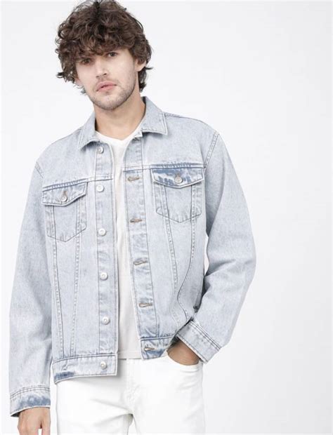 ARBIA FUNKI Full Sleeve Solid Men Denim Jacket - Buy ARBIA FUNKI Full ...