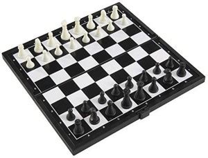 Maharsh 3 in 1 Magnetspel Backgammon Checkers Strategy & War Board Game ...