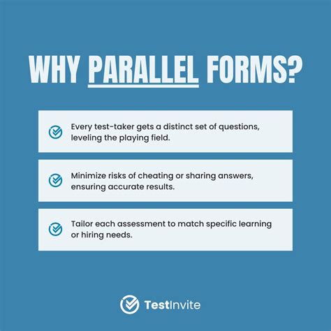 Image result for Parallel Test Forms