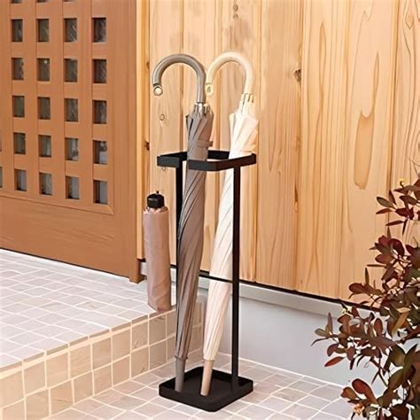 INDIAN DECOR 51564 Metal Umbrella Stand - Free Standing Umbrella Holder ...