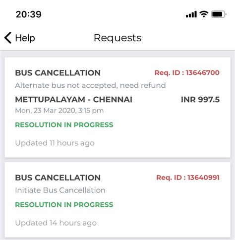 [Resolved] Redbus — bus cancellation - refund issue
