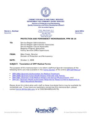 PPM 08-16 Translation of DPP Medical s Doc Template | pdfFiller