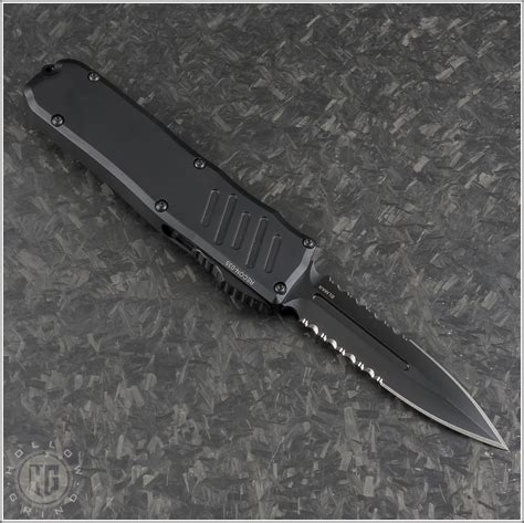 Guardian Tactical Recon-035 D/E Automatic OTF D/A Knife (3.25in Black ...