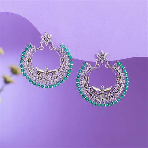 Noor Crescent Chaandbali – Silvogue