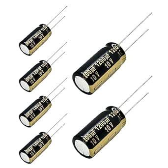 Replacement for 6 pcs Panasonic FM Series Capacitors 10V 1200uf Low ESR ...