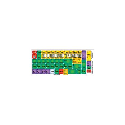 Buy BLOOMBERG Terminal New Keyboard Stickers Shortcuts Online at Lowest ...