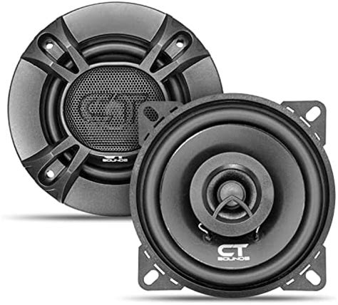 CT Sounds BIO-4-COX 4 Inch Coaxial Car Speakers, 160 Watts Max, Pair ...