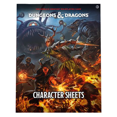 Dungeons and Dragons Dungeons & Dragons Character sheets | SportsDirect ...
