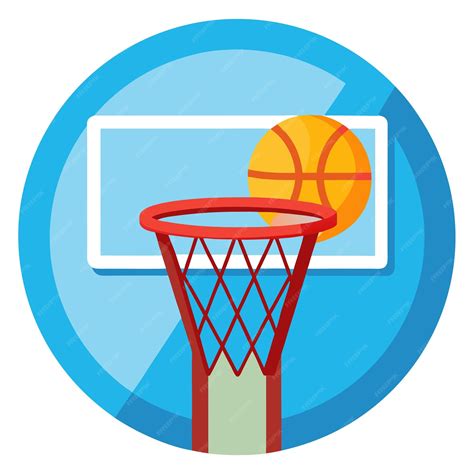 Cartoon Basketball Hoop Vector Image 的图像结果