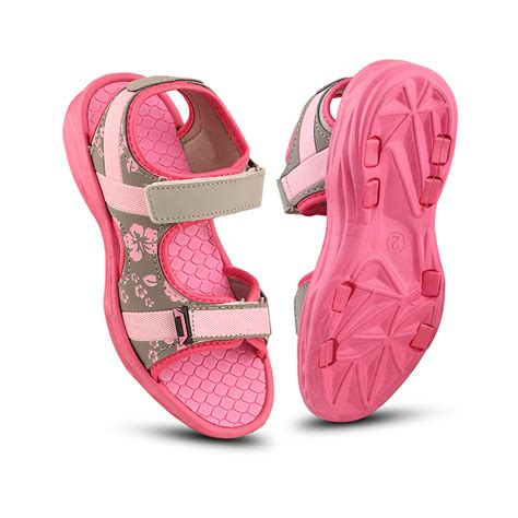 FUEL Zesty Open Toe Two Strap Sandals with Comfort Sole For Little Gir