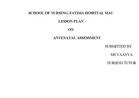 Antenatal Assessment: Abdominal Palpation in Obstetrics (GNM 3rd Year ...