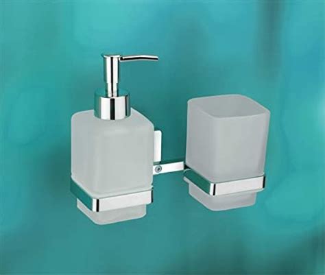 KANJAL soap Dispenser with Toothbrush Holder for washbasin Liquid ...