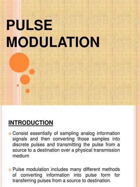 Image result for Pulse Modulated