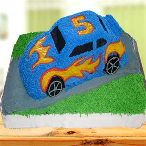 Send Online 3Kg Car Shape cake Order Delivery | flowercakengifts