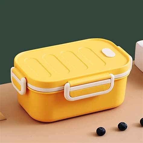 VALGRO Thermal Insulation Double Layer Lunch Boxes Reusable Freezer ...