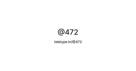 @472 — Teletype