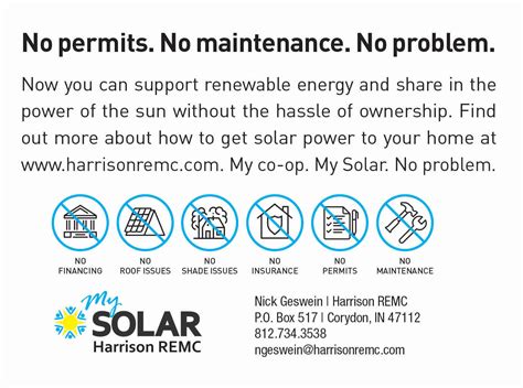 My Solar From Harrison REMC - Indiana Connection