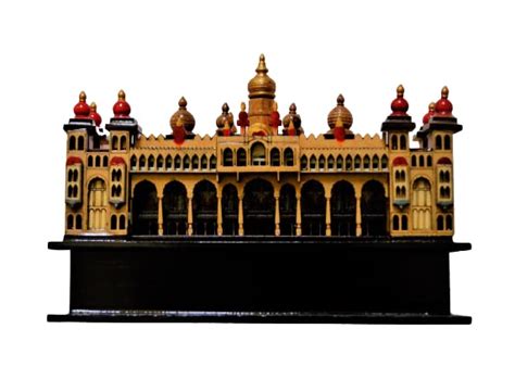Buy Mysore Palace 3D Model Decorative Showpiece - (Wood, Brown) - Gift ...