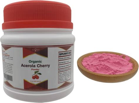 Amazon.com: Delvix Garden Acerola Cherry Powder Organic Freeze Dried ...