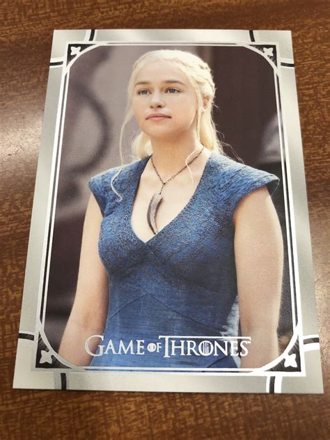 Game Of Thrones Iron Anniversary Series 1: Base Card #3 - Daenerys ...