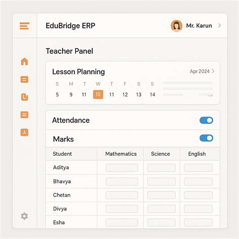 EduBridge ERP – Smart School Management