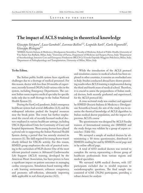 ACLS Study 的图像结果