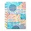 DOODLE A6 Spiral Notebook Diary with Sticky Notes & Page Markers – 80 ...