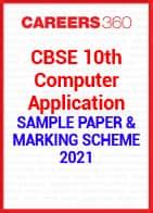 CBSE 10th Class Computer Application Solved Sample Paper 2021