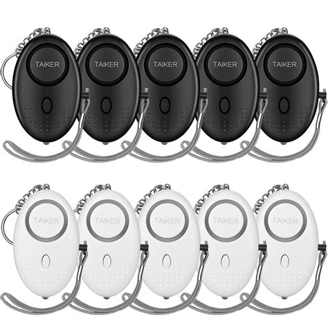 Personal Alarm For Women 10 Packs 140db Emergency Self Defense ...