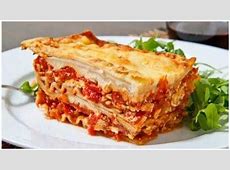 Resep Praktis Lasagna Keju Panggang ala Restoran untuk  