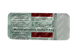 Sterio 4 MG | Order Sterio 4 MG Tablet Online at Truemeds