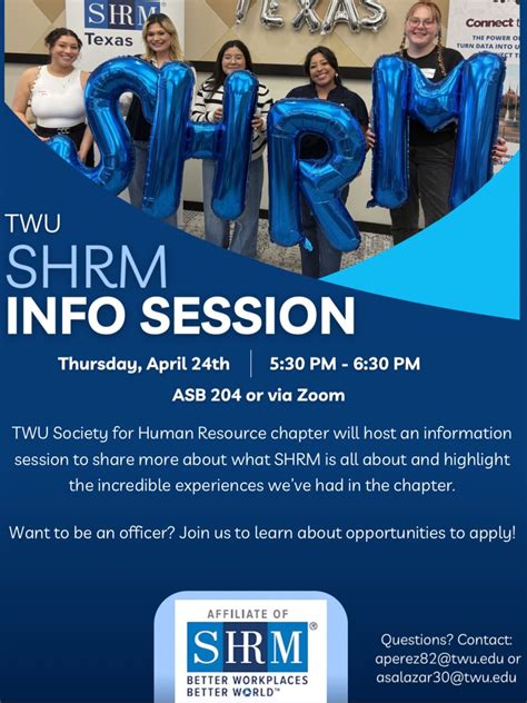 Interested in Human Resources or leadership opportunities? Join us for ...