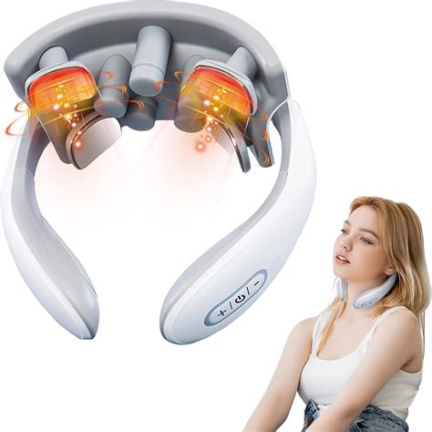 Amazon.com: Sjdbeoqml Intelligent Electric Neck Massager With Heat for ...