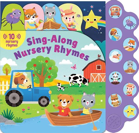 Amazon.com: 10-Button Sounds: Sing-Along Nursery Rhymes (10-Button ...