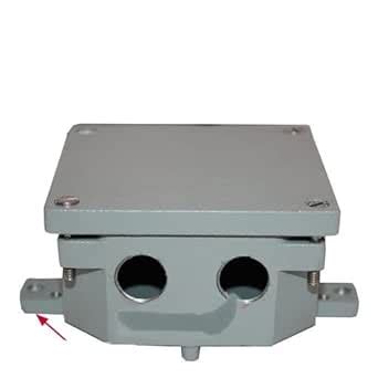 HANSU INDUSTRIAL CAST ALUMINIUM WEATHERPROOF JUNCTION BOX 100x100x60mm ...