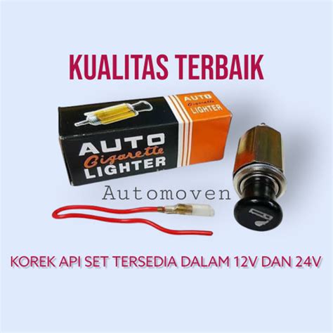 Jual KOREK API CIGARETTE LIGHTER COLOKAN 12V dan 24V - Jakarta Pusat ...