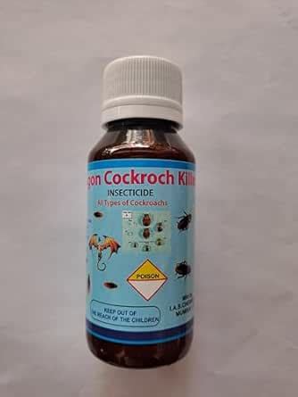 Professional Cockroach Killer Insecticide, All Types of Roaches, Poison ...